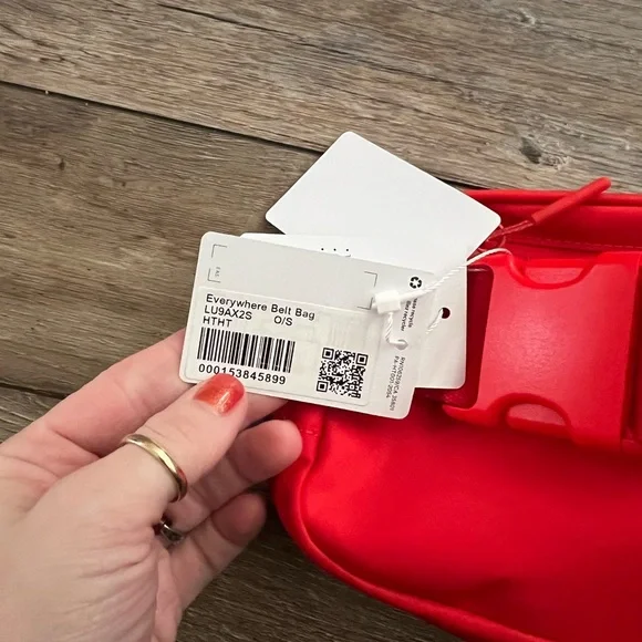NEW LULULEMON EVERYWHERE BELT BAG HOT HEAT - Picture 9 of 9